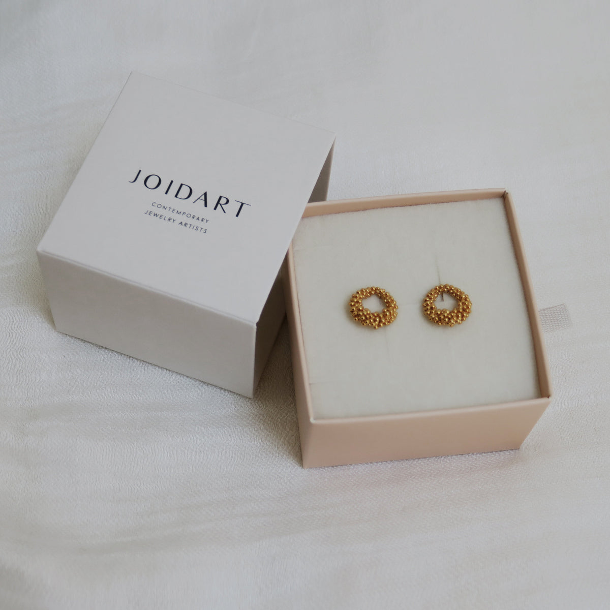 STARDUST EARRINGS HOOP SMALL GOLD