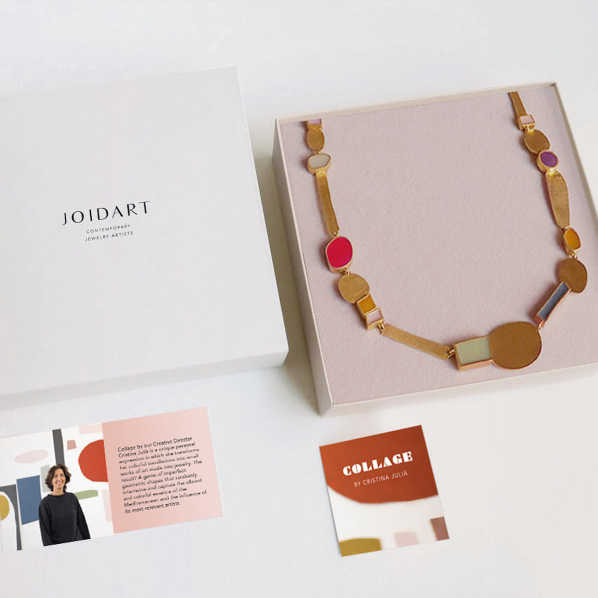 COLLAGE NECKLACE GOLD