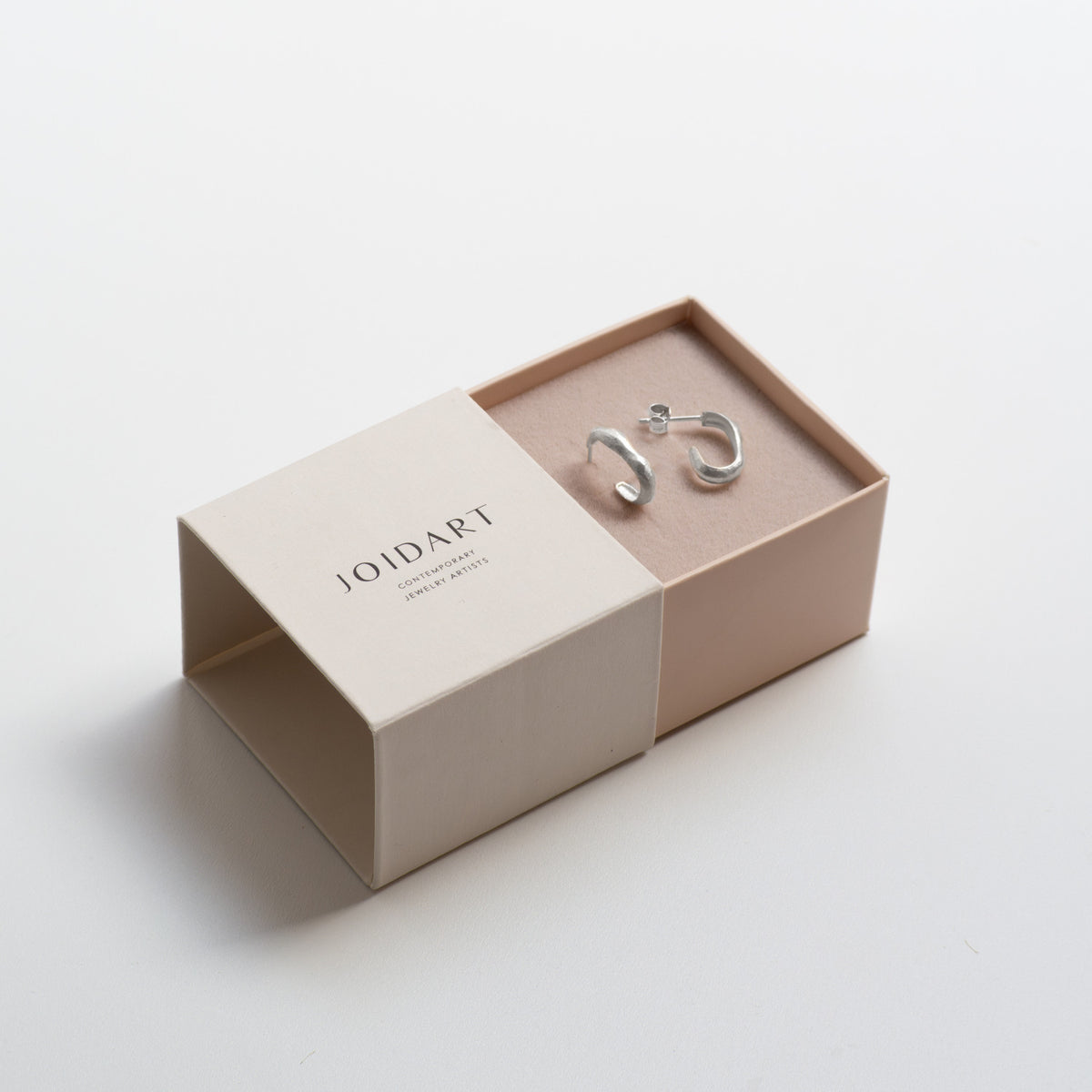 SAUMA EARRINGS HOOP SMALL SILVER