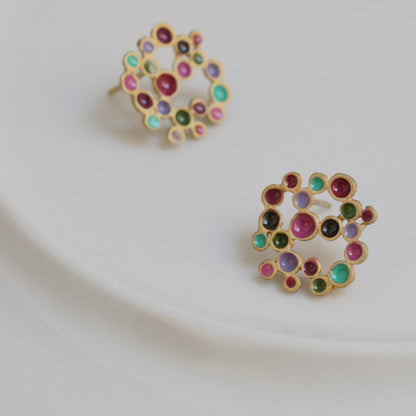 CANDY COLOURS EARRINGS LARGE