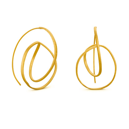 EMBOLIC EARRINGS LARGE GOLD