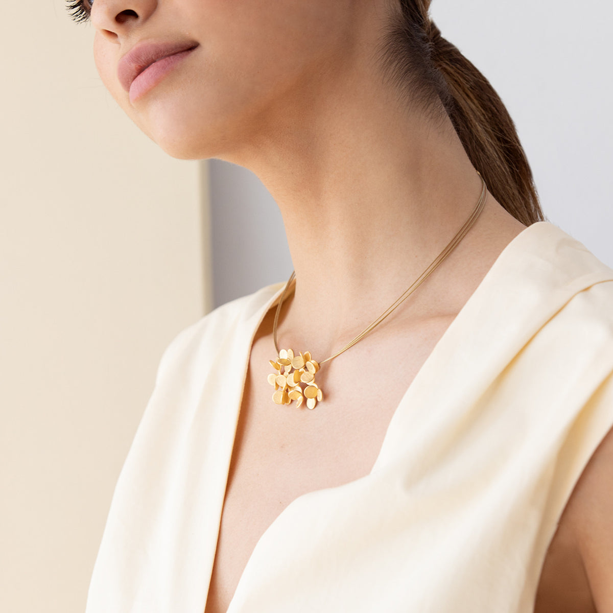 ARAI NECKLACE LARGE GOLD