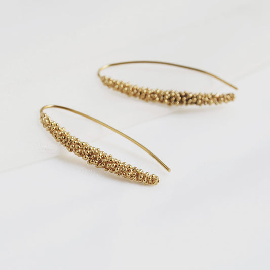 STARDUST EARRINGS GOLD