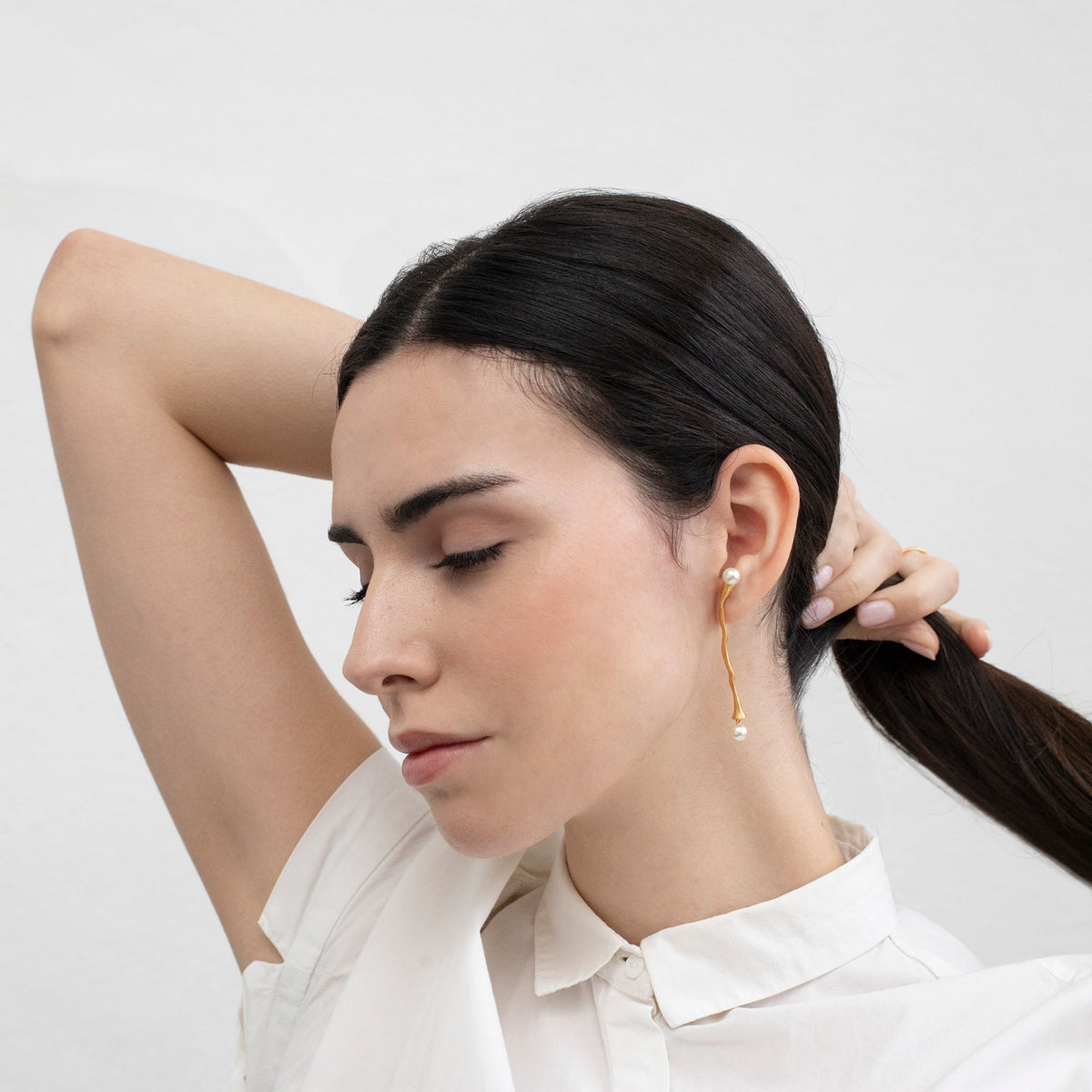 ECLAT EARRINGS GOLD