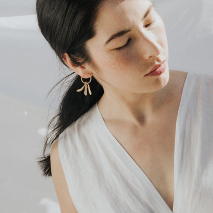 EXOTICA EARRINGS GOLD