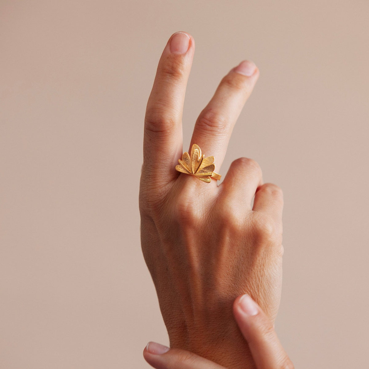 VOL RING GOLD 14号