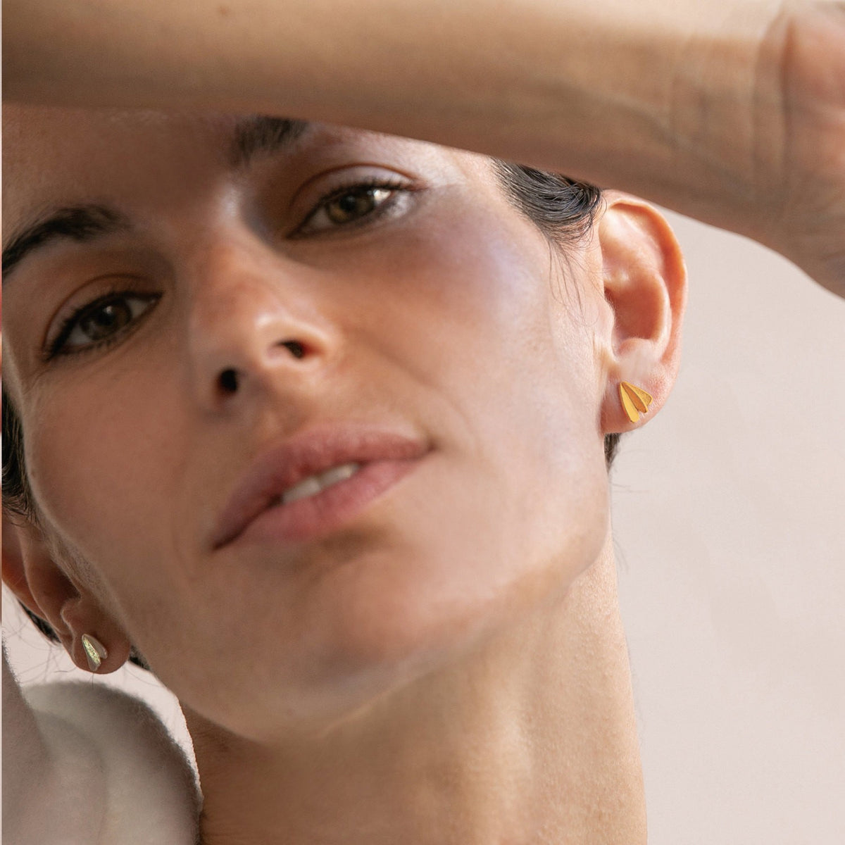 VOL EARRINGS SMALL GOLD