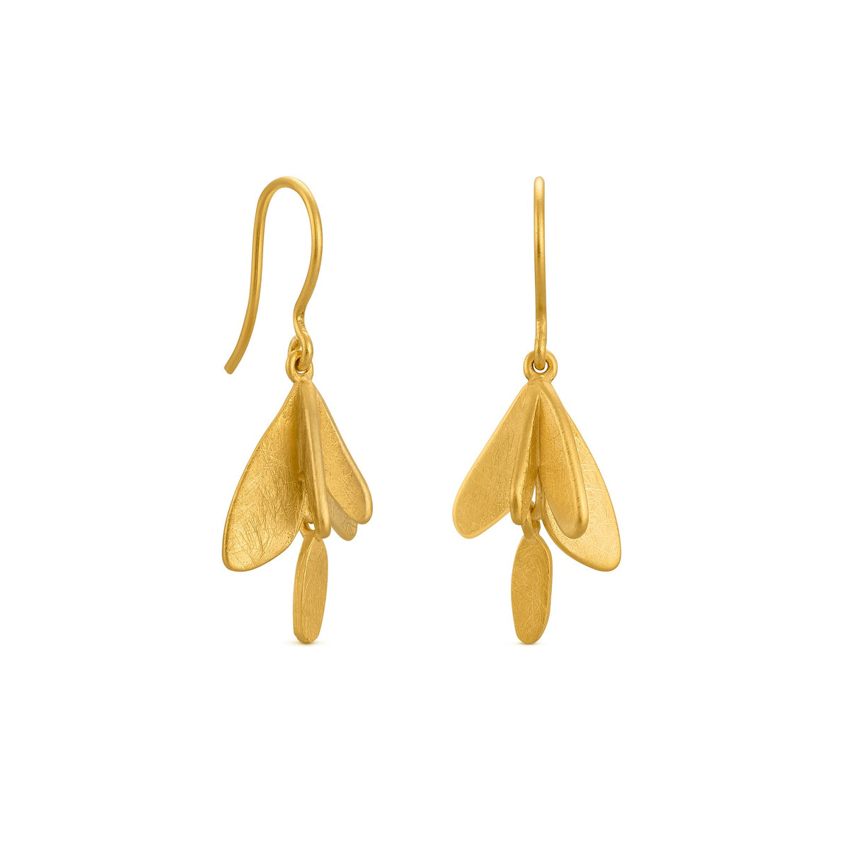 VOL EARRINGS HOOK GOLD