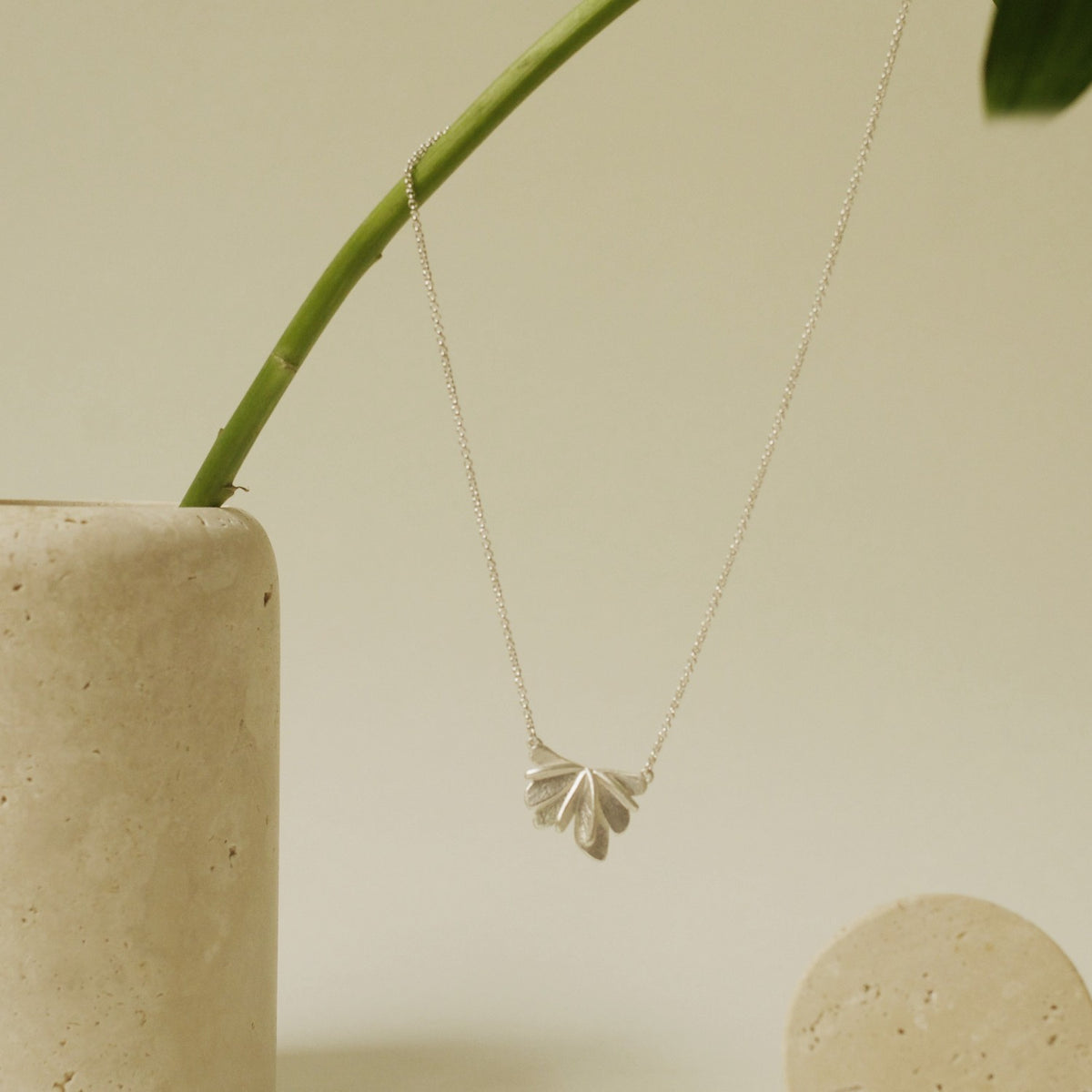 VOL NECKLACE MOTIF SILVER
