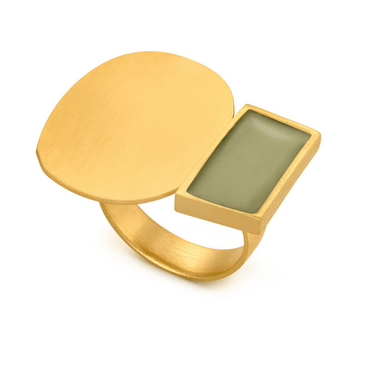 COLLAGE RING GOLD 16号