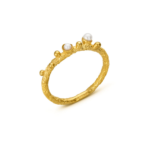 GUSPIRA RING GOLD 16号