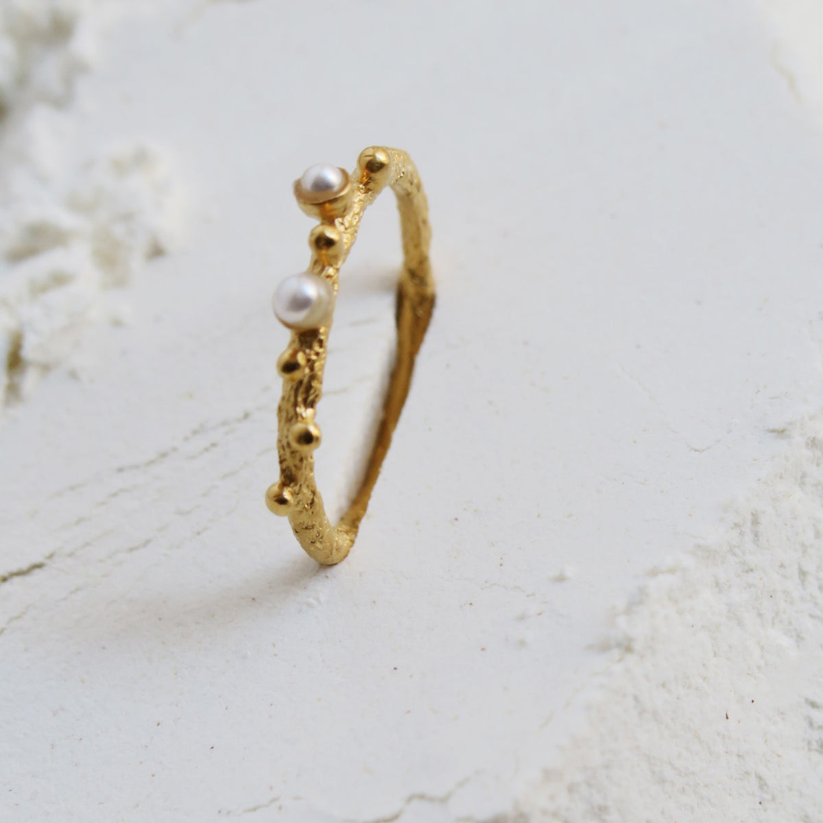 GUSPIRA RING GOLD 14号