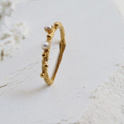 GUSPIRA RING GOLD 14号