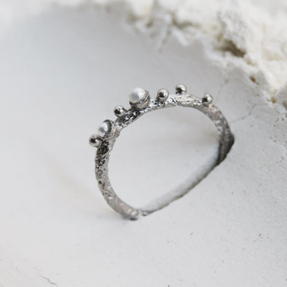 GUSPIRA RING SILVER 14号