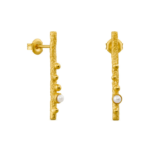 GUSPIRA EARRINGS GOLD