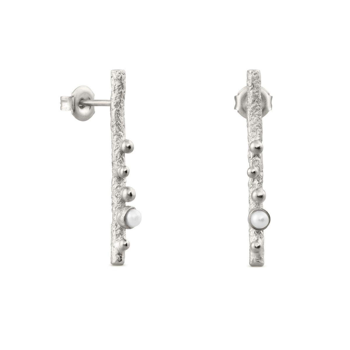 GUSPIRA EARRINGS SILVER