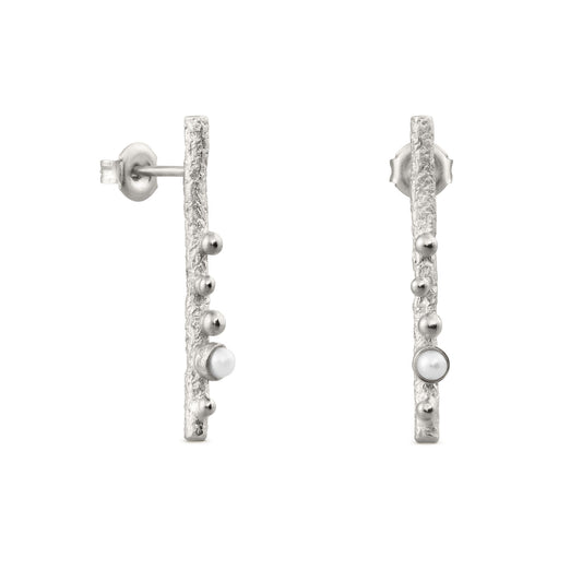 GUSPIRA EARRINGS SILVER