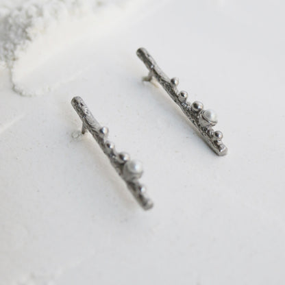 GUSPIRA EARRINGS SILVER