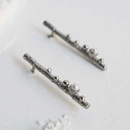 GUSPIRA EARRINGS SILVER