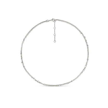 GUSPIRA NECKLACE SILVER