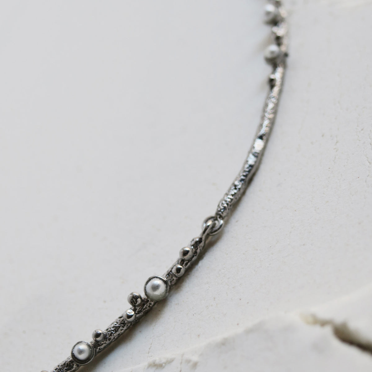 GUSPIRA NECKLACE SILVER