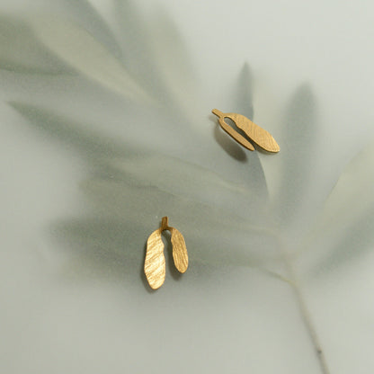 SILVELA EARRINGS SMALL GOLD
