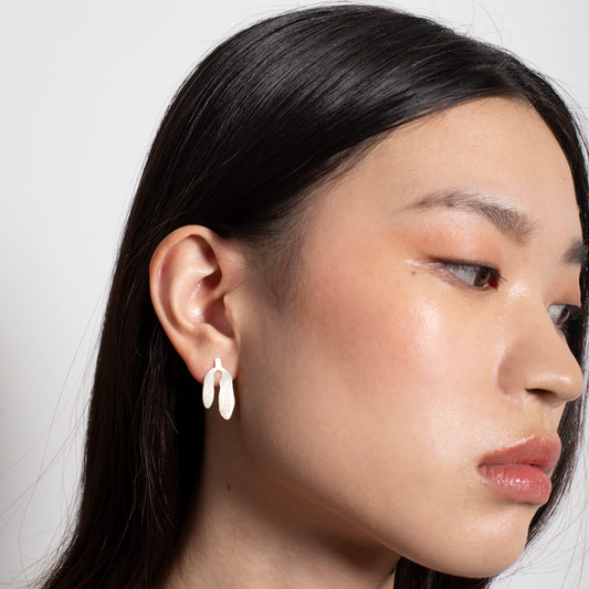 SILVELA EARRINGS SMALL SILVER