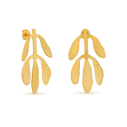 SILVELA EARRINGS GOLD