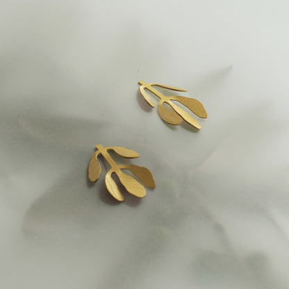 SILVELA EARRINGS GOLD