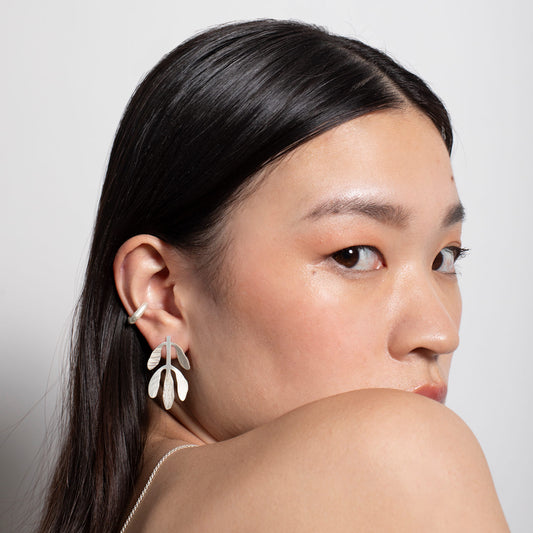 SILVELA EARRINGS SILVER