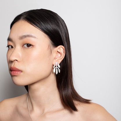 SILVELA EARRINGS SILVER