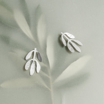 SILVELA EARRINGS SILVER
