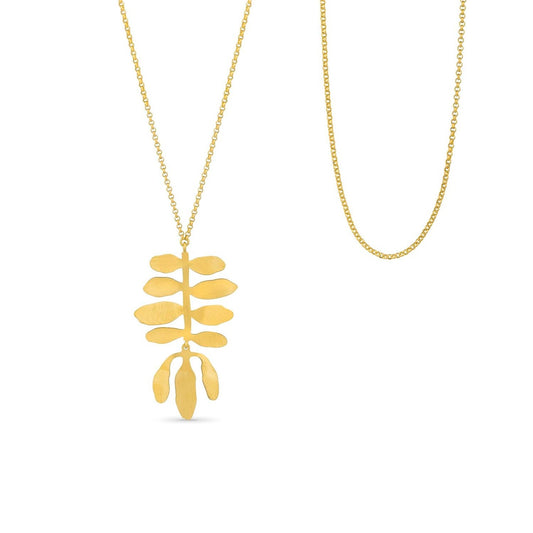 SILVELA NECKLACE LONG GOLD