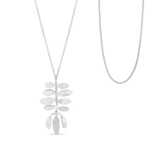 SILVELA NECKLACE LONG SILVER