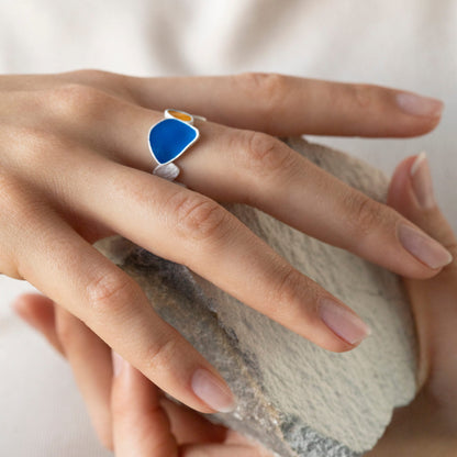 THALUS RING SILVER-PLATED 16号