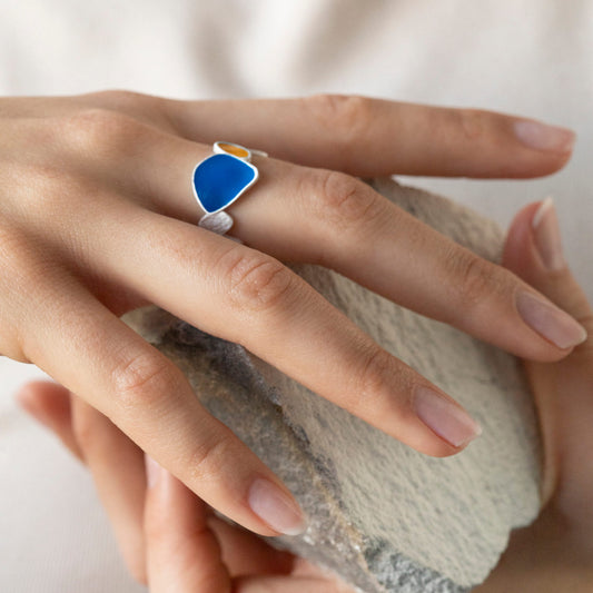 THALUS RING SILVER-PLATED 16号