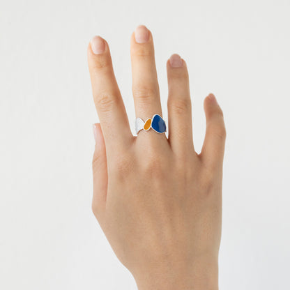 THALUS RING SILVER-PLATED 16号