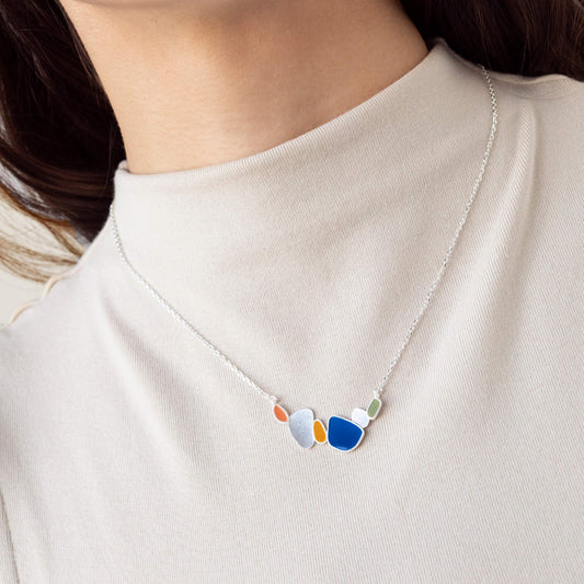 THALUS NECKLACE SILVER-PLATED