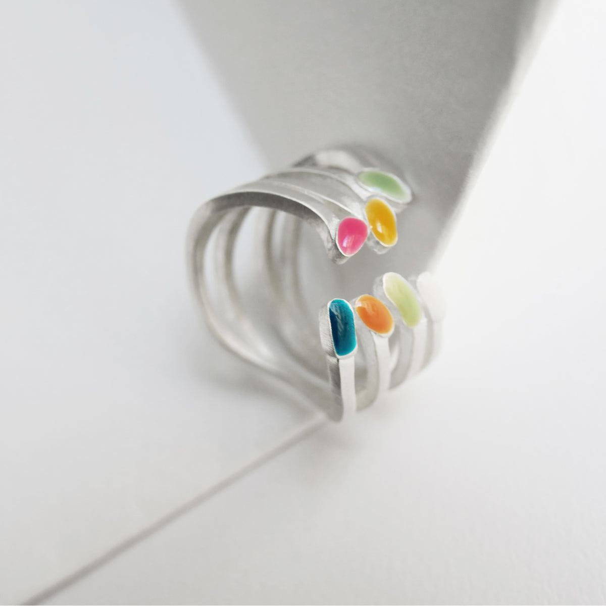 DELIRI RING SILVER-PLATED 16号