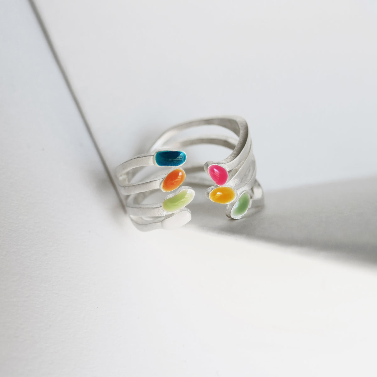 DELIRI RING SILVER-PLATED 16号